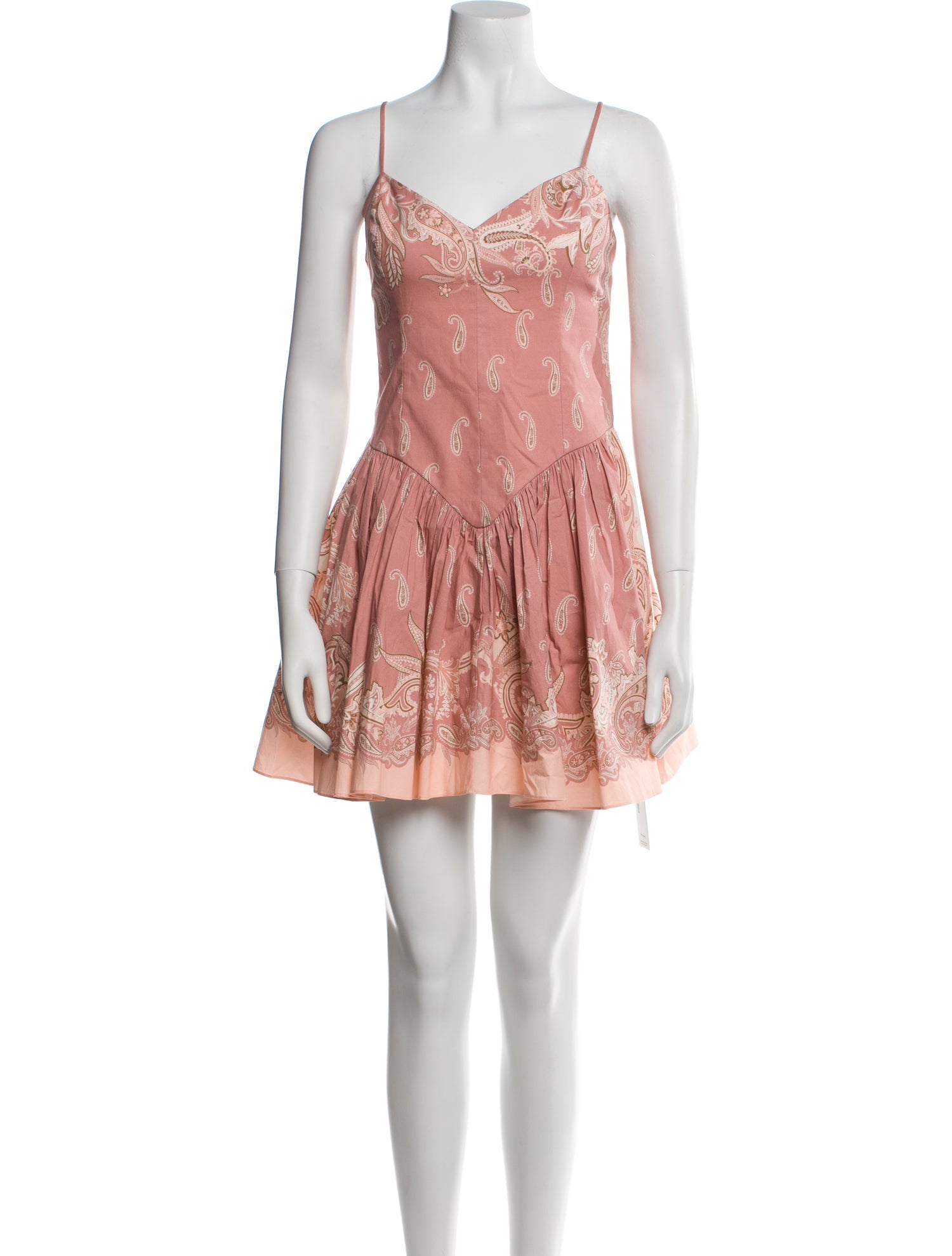 Hemant and Nandita Paisley Print Mini Dress