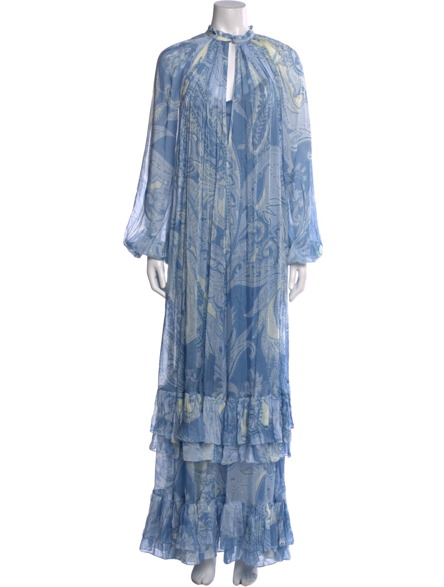 Hemant and Nandita Paisley Print Long Dress w/ Tags
