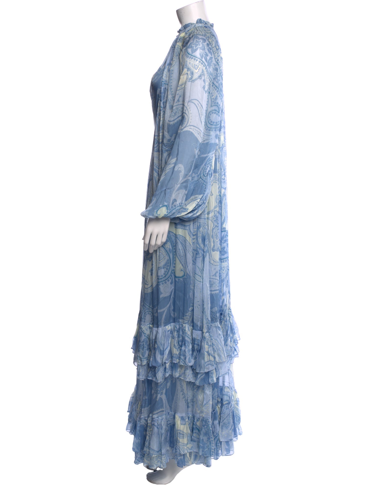 Hemant and Nandita Paisley Print Long Dress w/ Tags