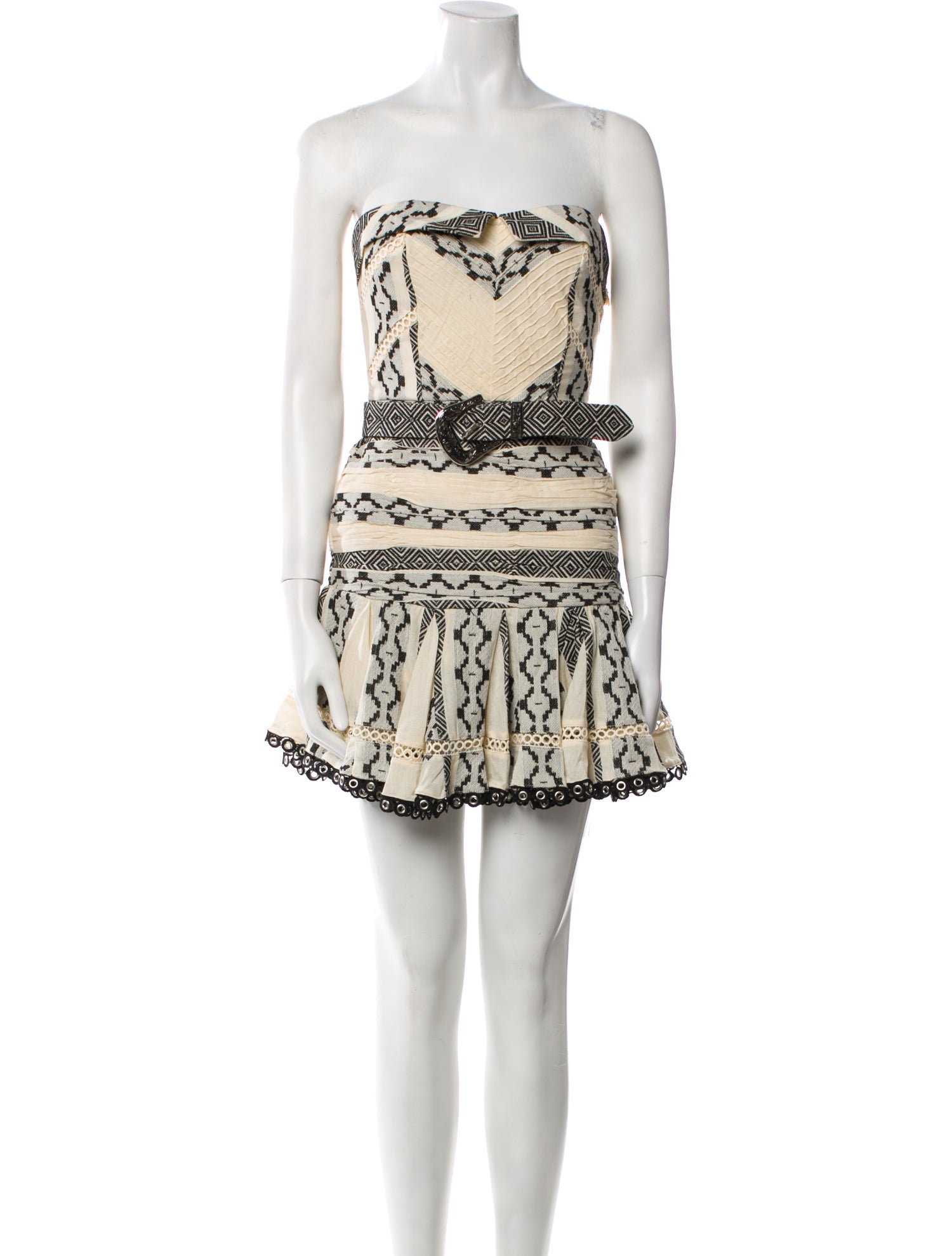 Hemant and Nandita Printed Mini Dress