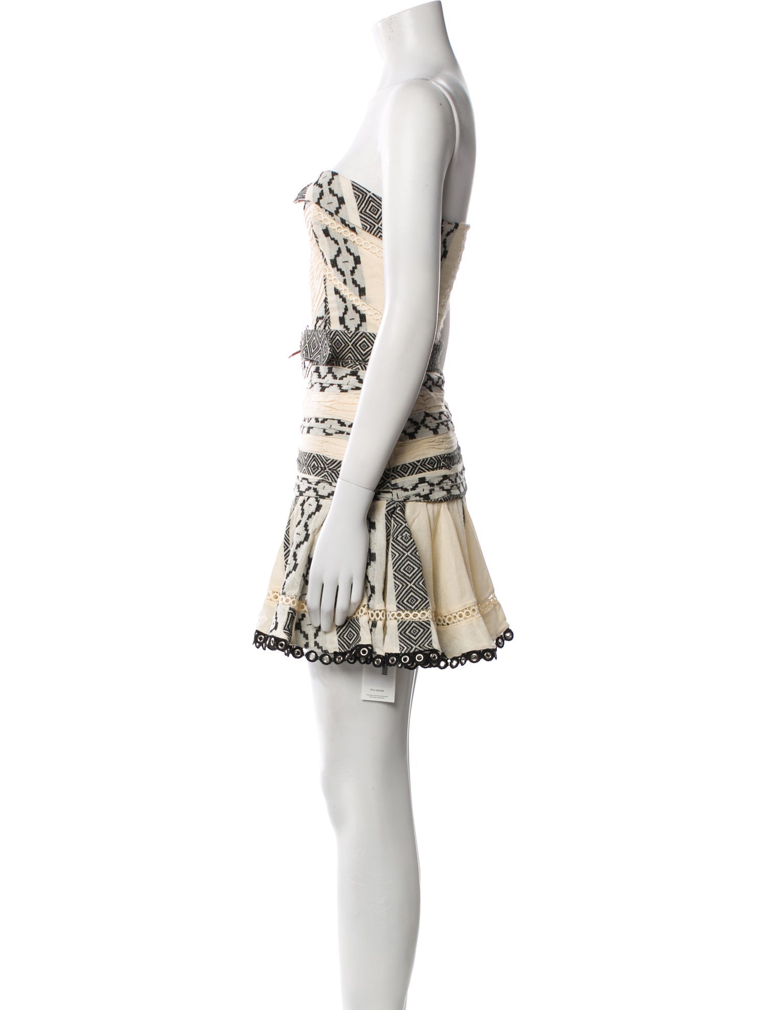 Hemant and Nandita Printed Mini Dress