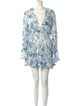 Hemant and Nandita Floral Print Mini Dress