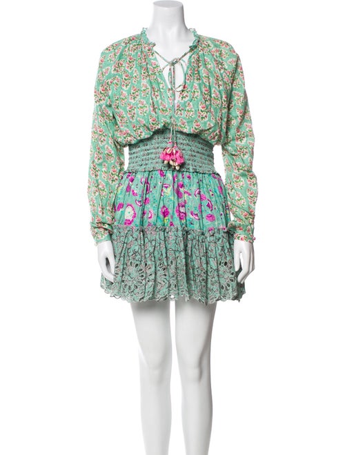 Hemant and Nandita Printed Mini Dress