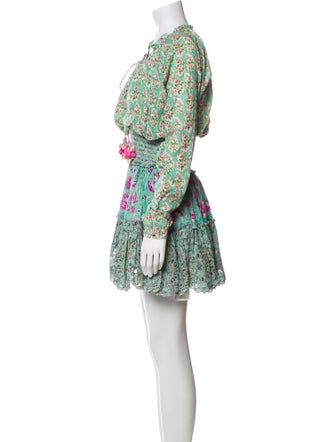 Hemant and Nandita Printed Mini Dress