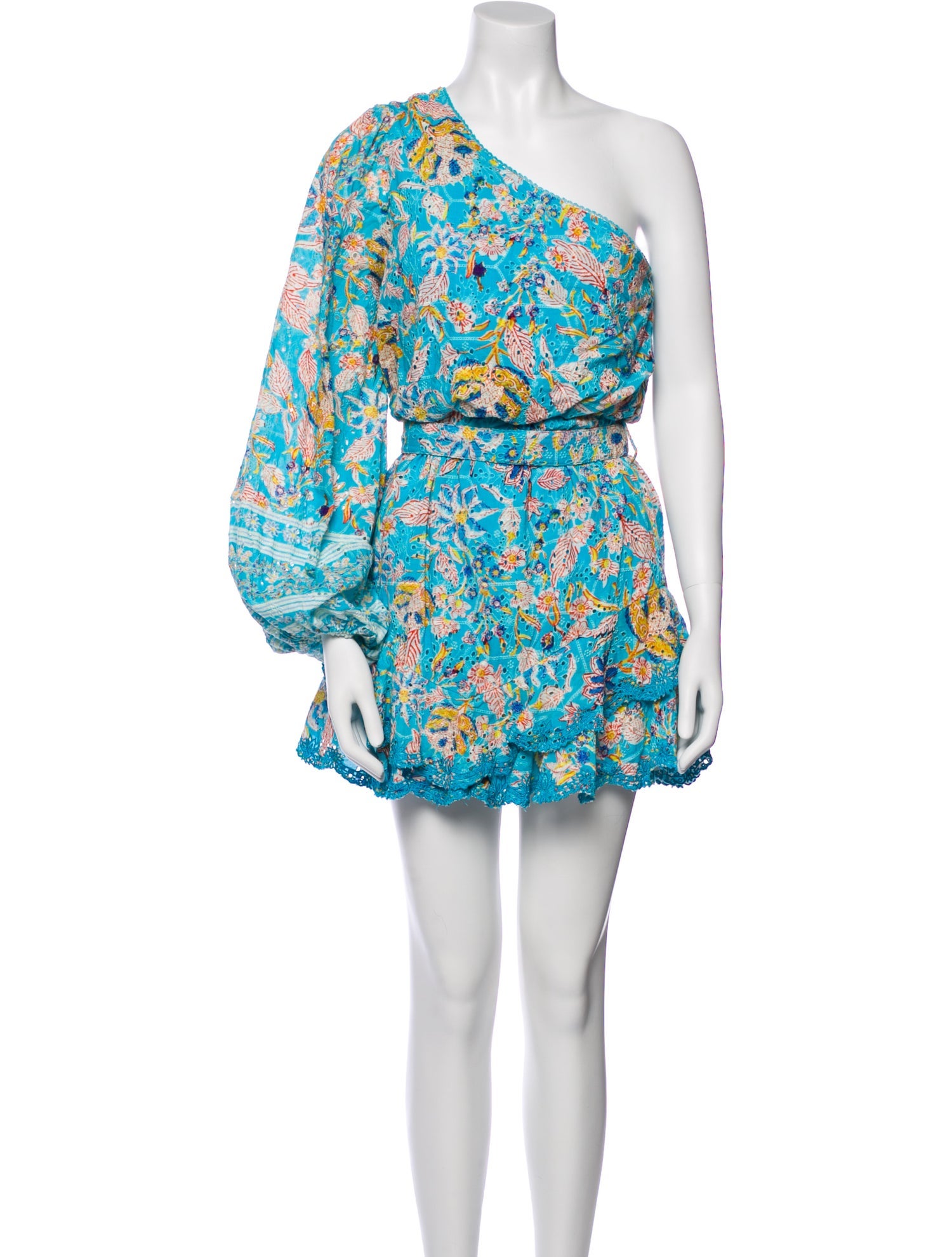 Hemant and Nandita Floral Print Mini Dress