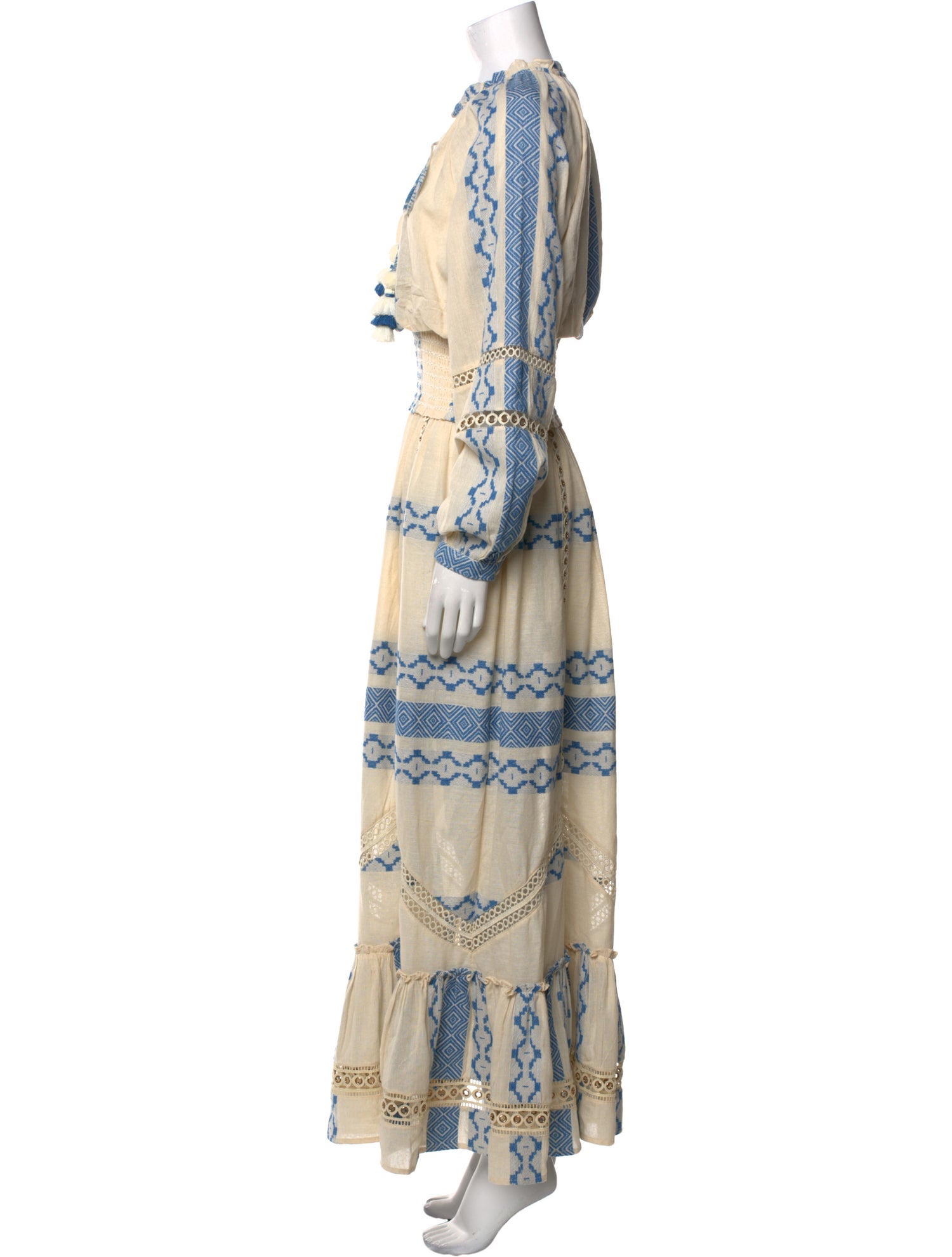 Hemant and Nandita Printed Long Dress