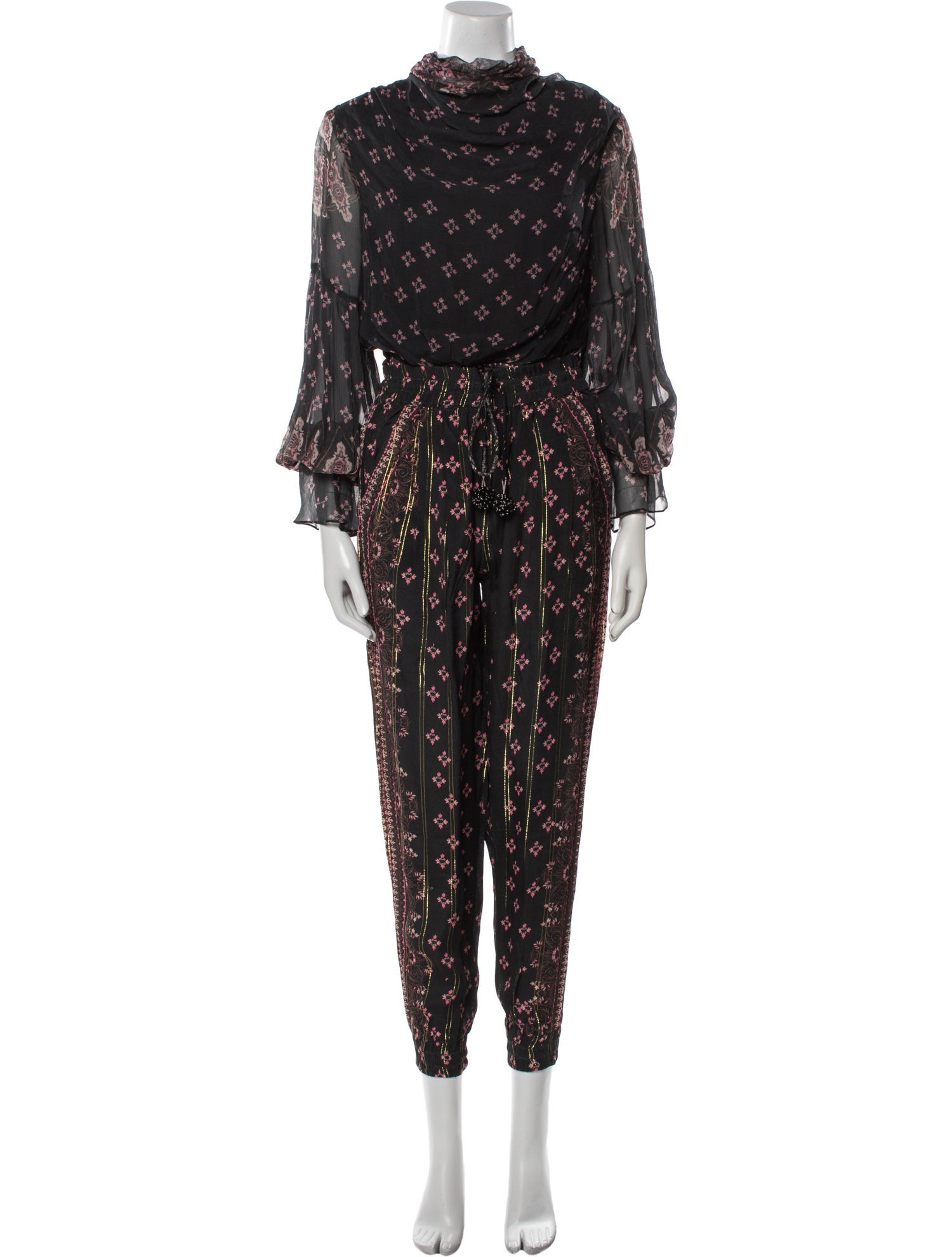 Hemant and Nandita Printed Pant Set w/ Tags