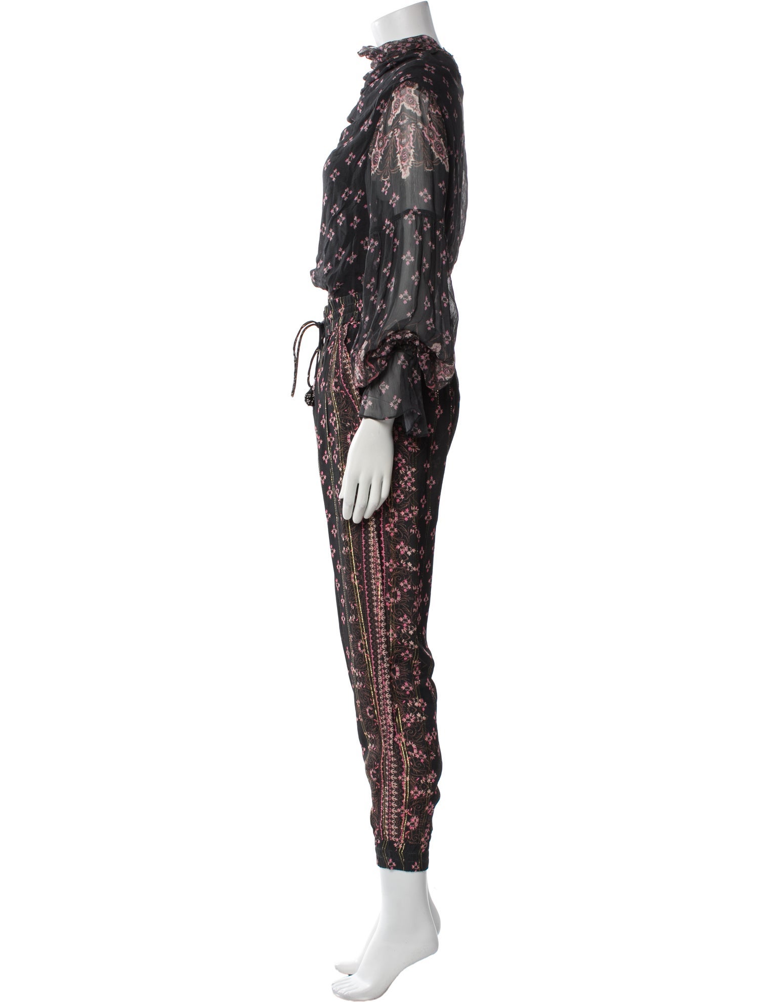 Hemant and Nandita Printed Pant Set w/ Tags