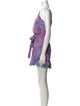 Hemant and Nandita Floral Print Mini Dress