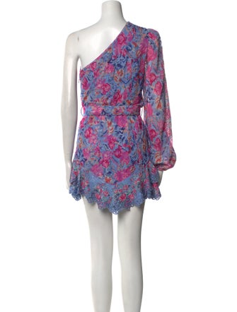 Hemant and Nandita Floral Print Mini Dress