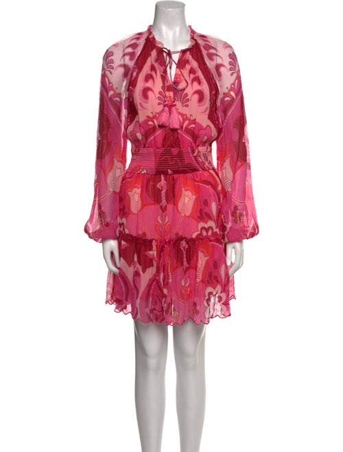 Hemant and Nandita Printed Mini Dress