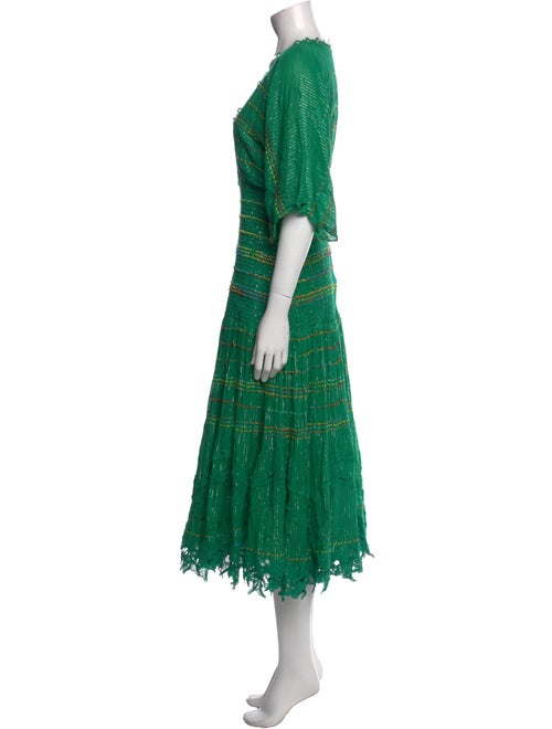 Hemant and Nandita Printed Long Dress