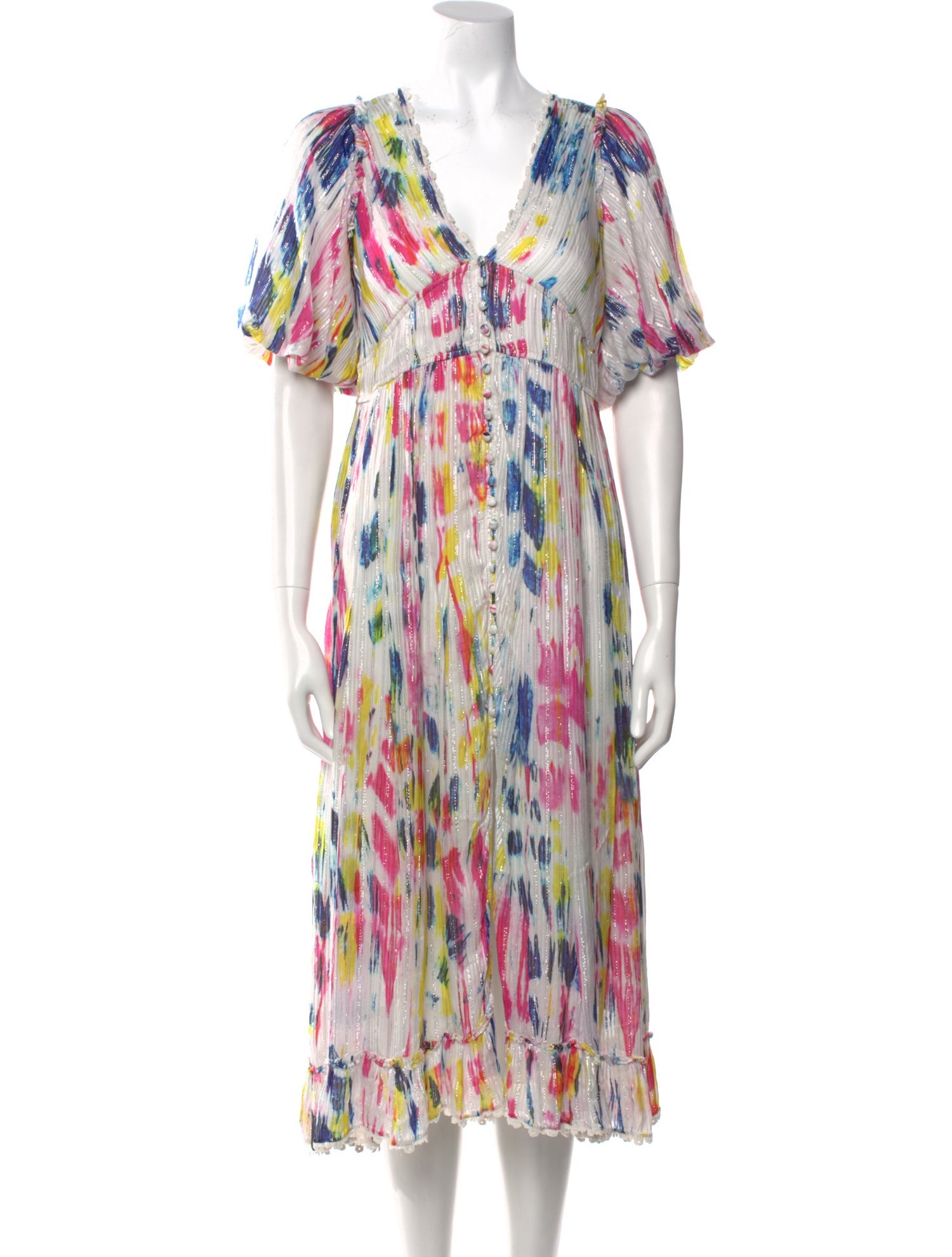 Hemant and Nandita Printed Long Dress