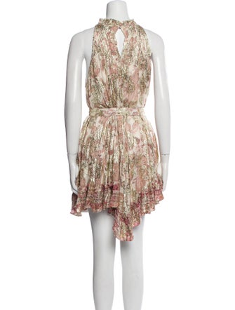 Hemant and Nandita Floral Print Mini Dress