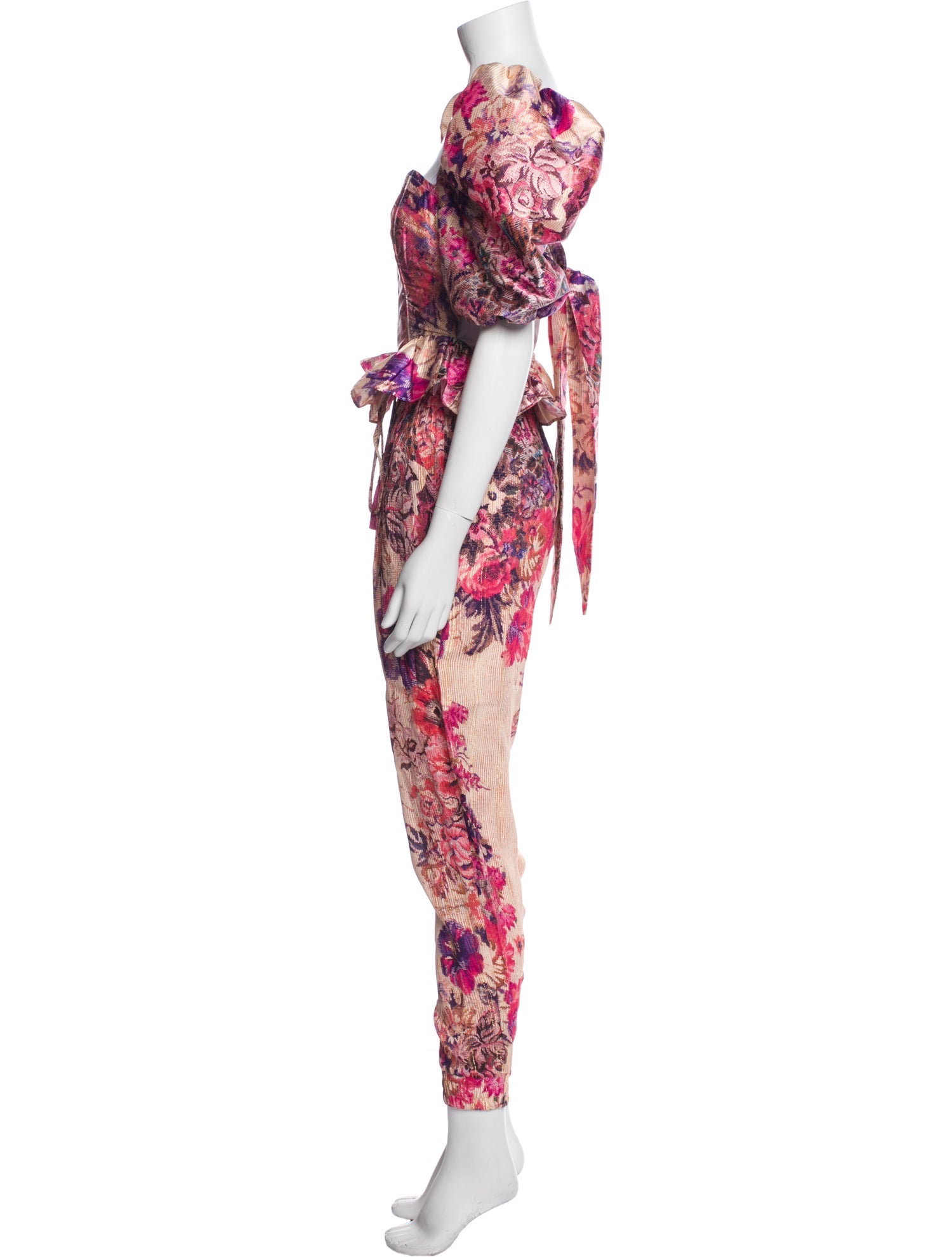 Hemant and Nandita Floral Print Pant Set