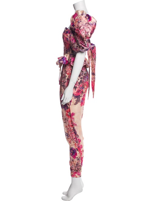 Hemant and Nandita Floral Print Pant Set