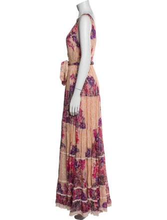 Hemant and Nandita Printed Long Dress