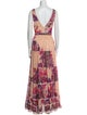 Hemant and Nandita Printed Long Dress