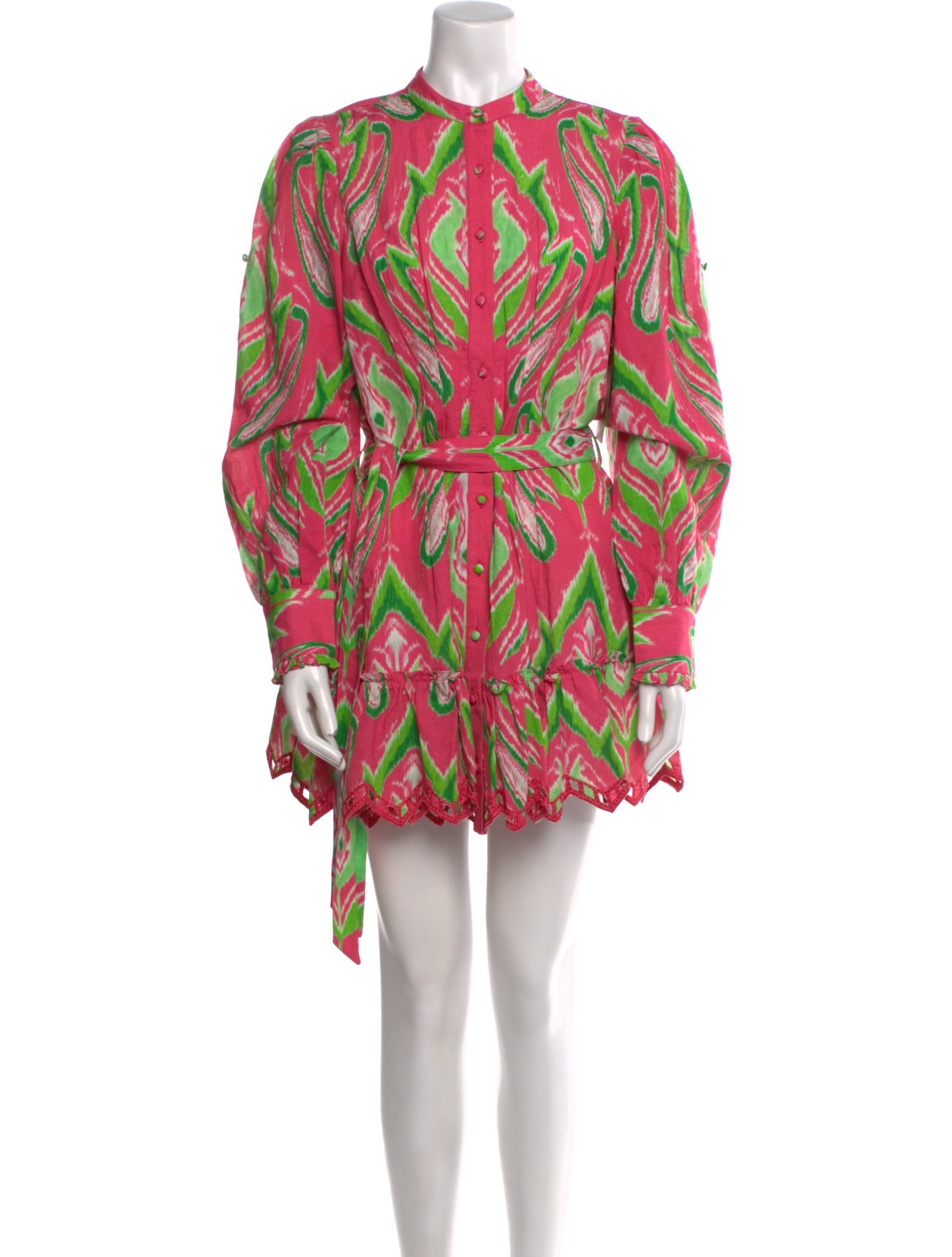 Hemant and Nandita Printed Mini Dress w/ Tags