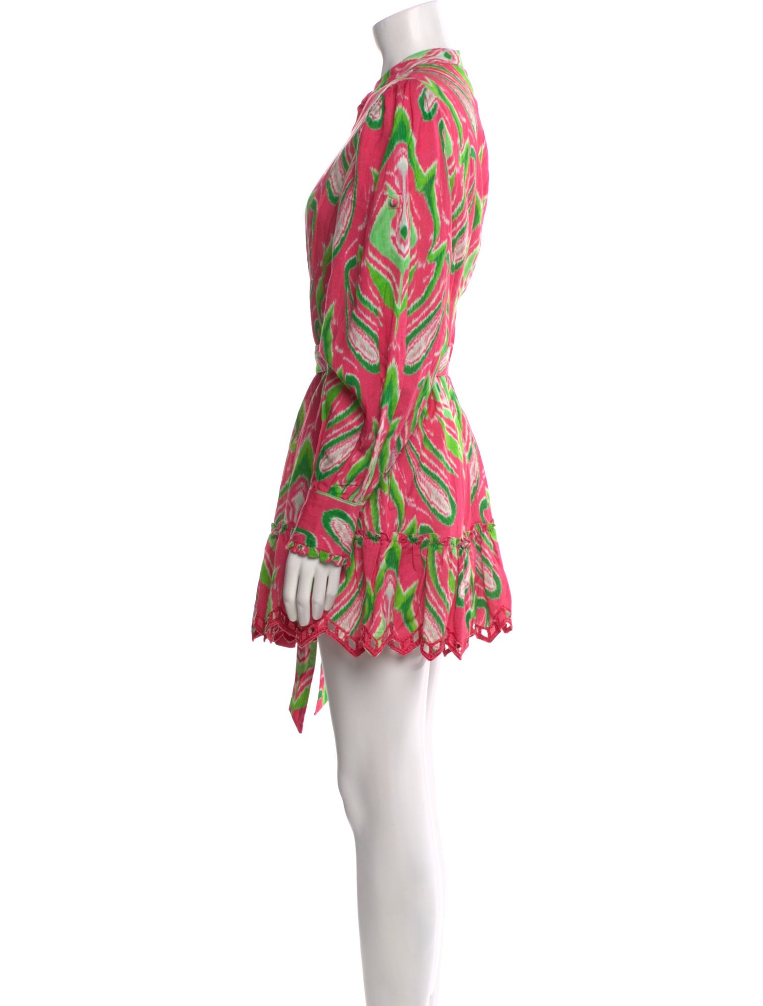 Hemant and Nandita Printed Mini Dress w/ Tags