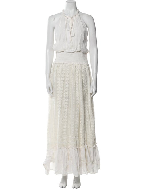 Hemant and Nandita Halterneck Long Dress