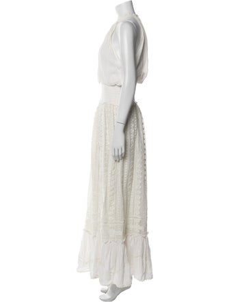 Hemant and Nandita Halterneck Long Dress