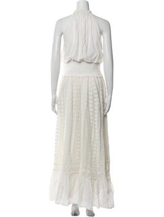 Hemant and Nandita Halterneck Long Dress