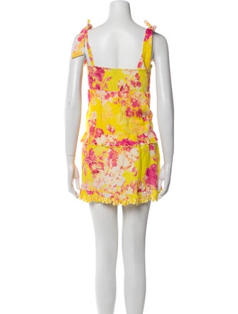 Hemant and Nandita Floral Print Mini Dress