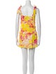 Hemant and Nandita Floral Print Mini Dress