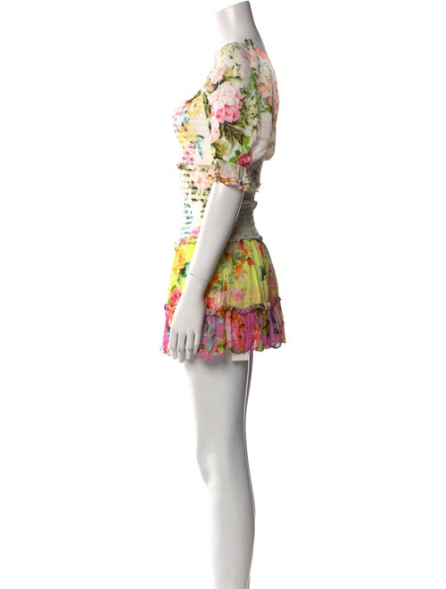 Hemant and Nandita Floral Print Mini Dress