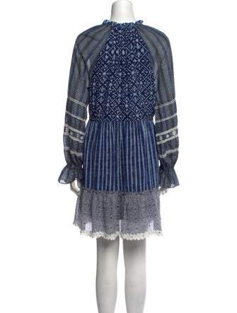 Hemant and Nandita Printed Knee-Length Dress