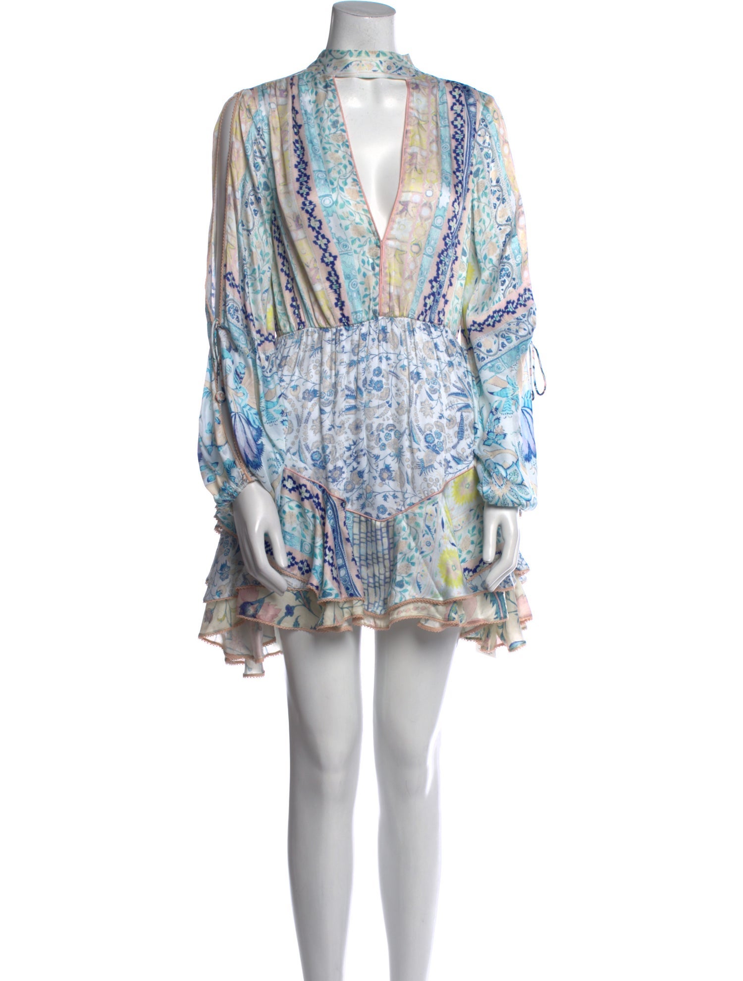 Hemant and Nandita Printed Mini Dress