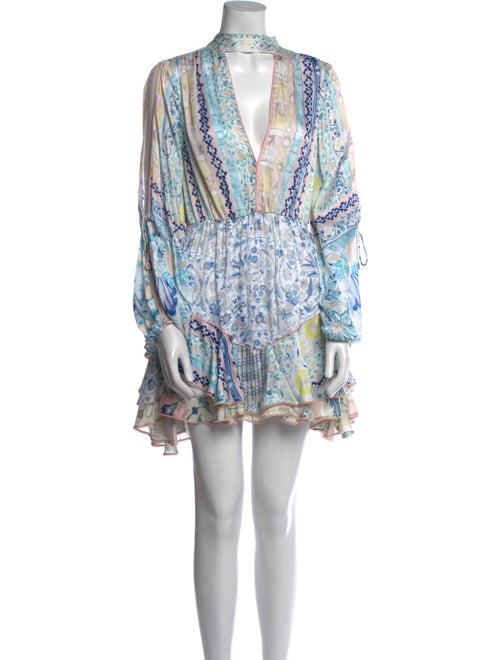 Hemant and Nandita Printed Mini Dress