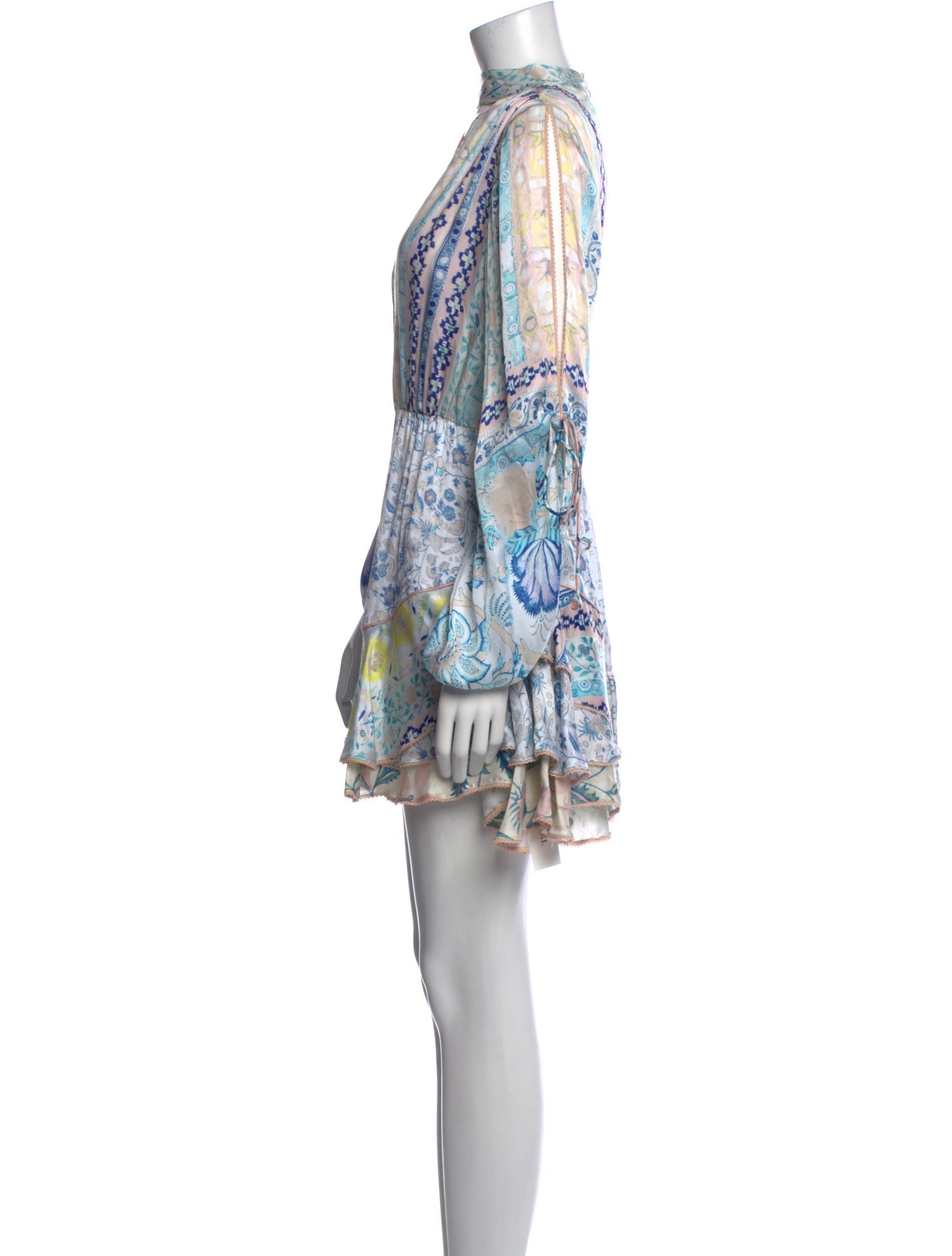 Hemant and Nandita Printed Mini Dress