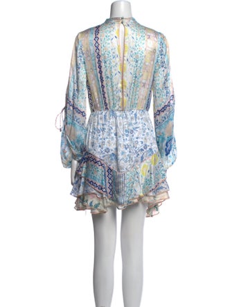 Hemant and Nandita Printed Mini Dress