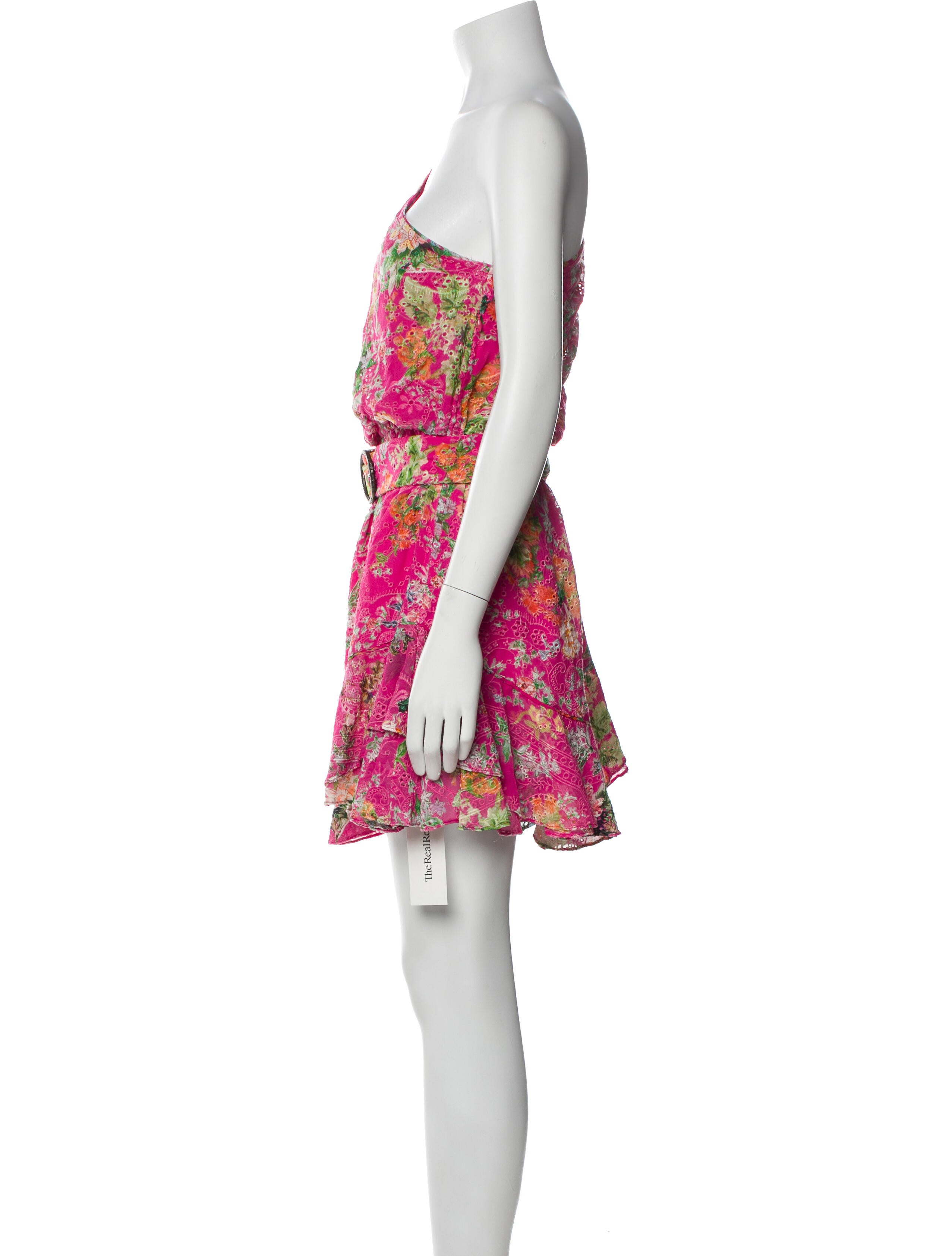 Hemant and Nandita Floral Print Mini Dress
