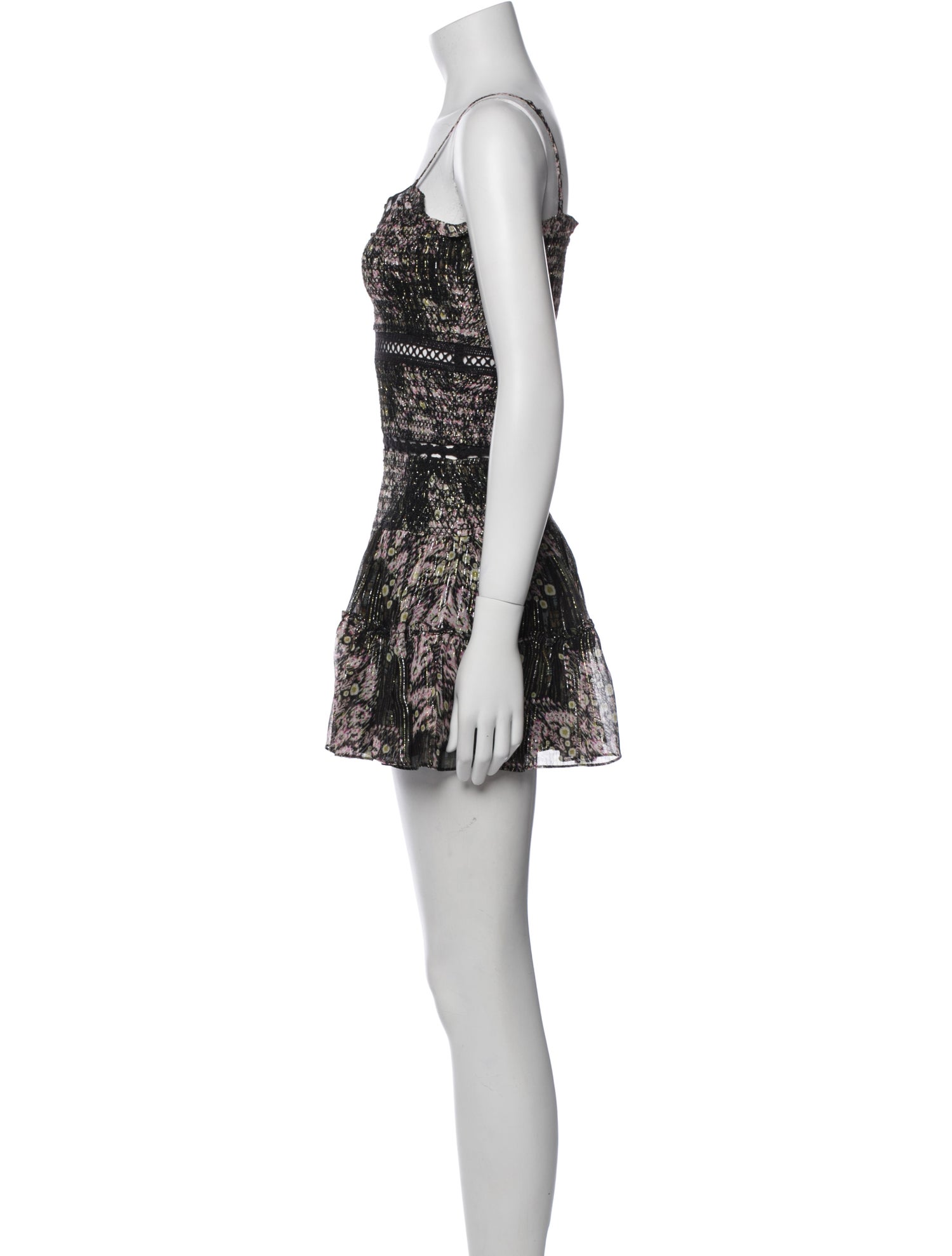 Hemant and Nandita Printed Mini Dress