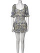 Hemant and Nandita Printed Mini Dress
