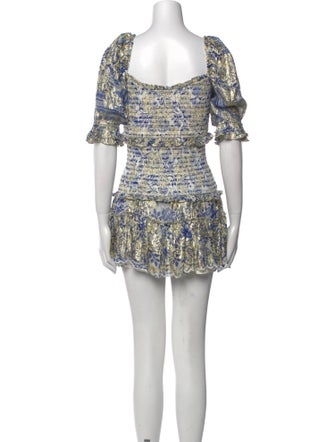 Hemant and Nandita Printed Mini Dress