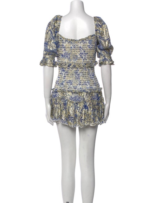 Hemant and Nandita Printed Mini Dress