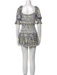 Hemant and Nandita Printed Mini Dress