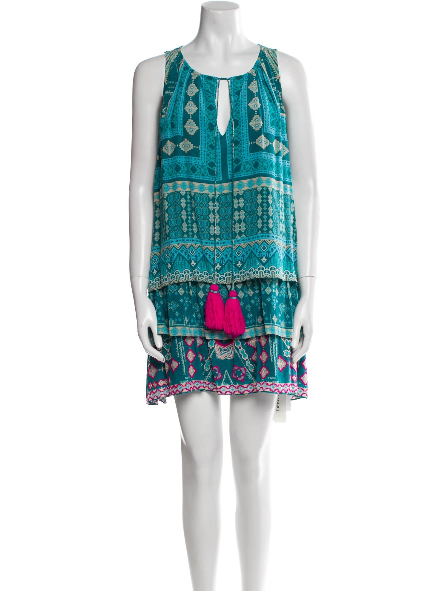 Hemant and Nandita Silk Mini Dress