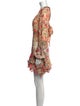 Hemant and Nandita Floral Print Mini Dress