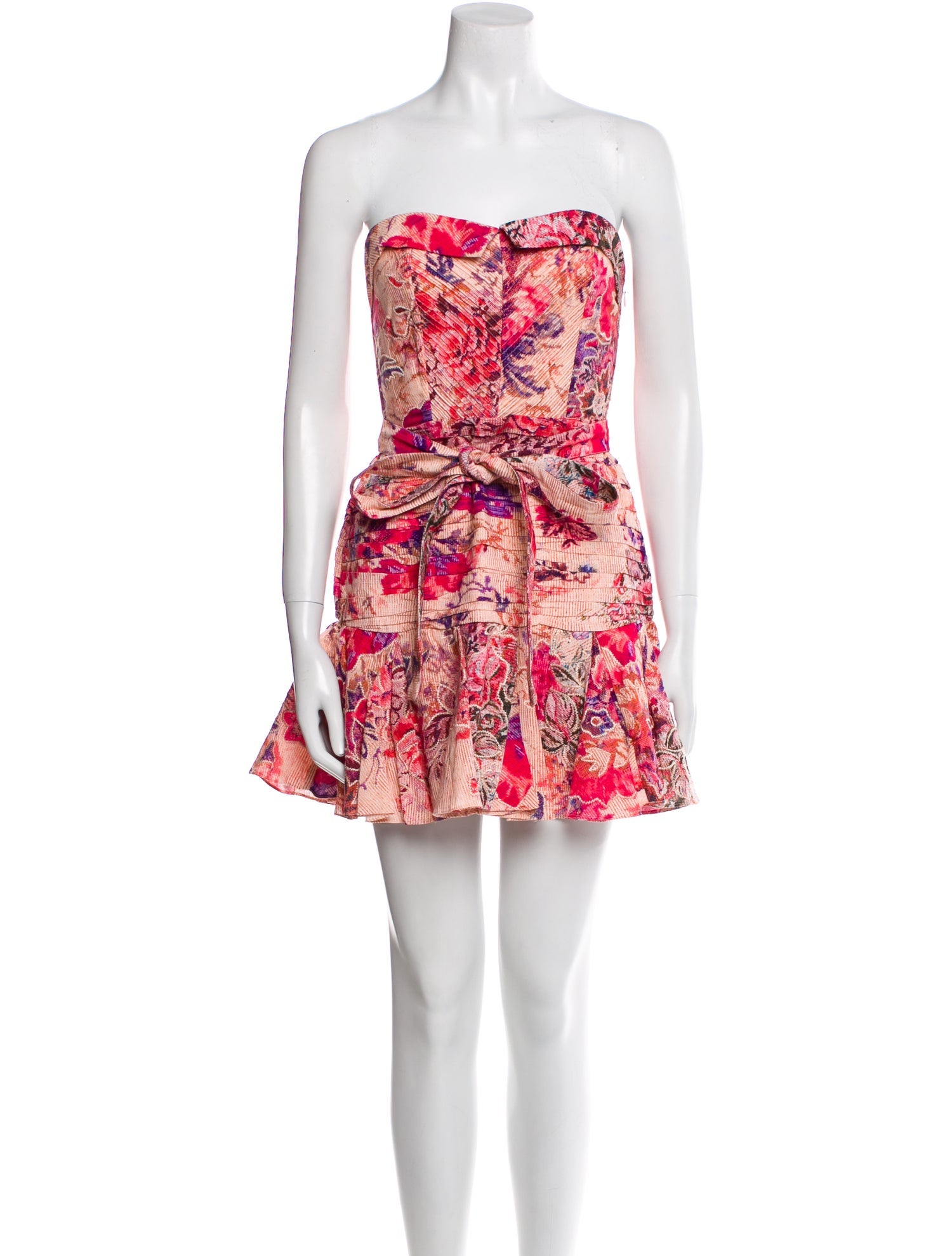 Hemant and Nandita Floral Print Mini Dress
