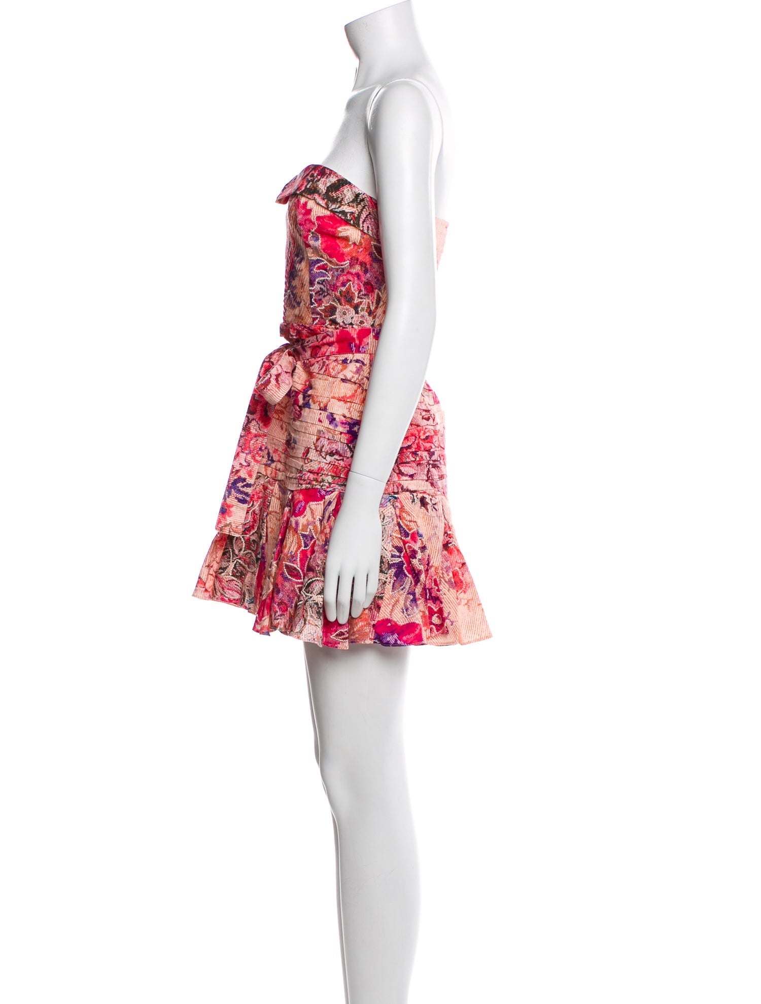 Hemant and Nandita Floral Print Mini Dress