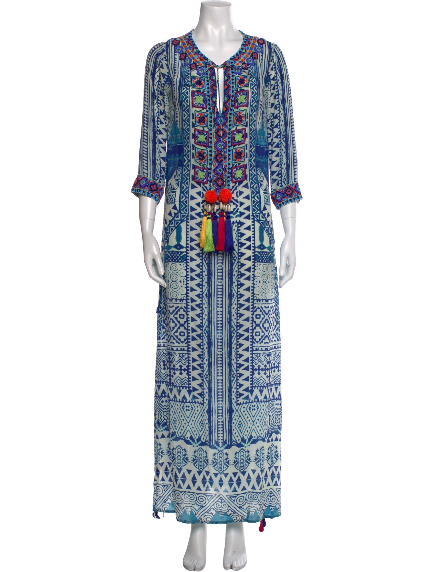 Hemant and Nandita Silk Long Dress