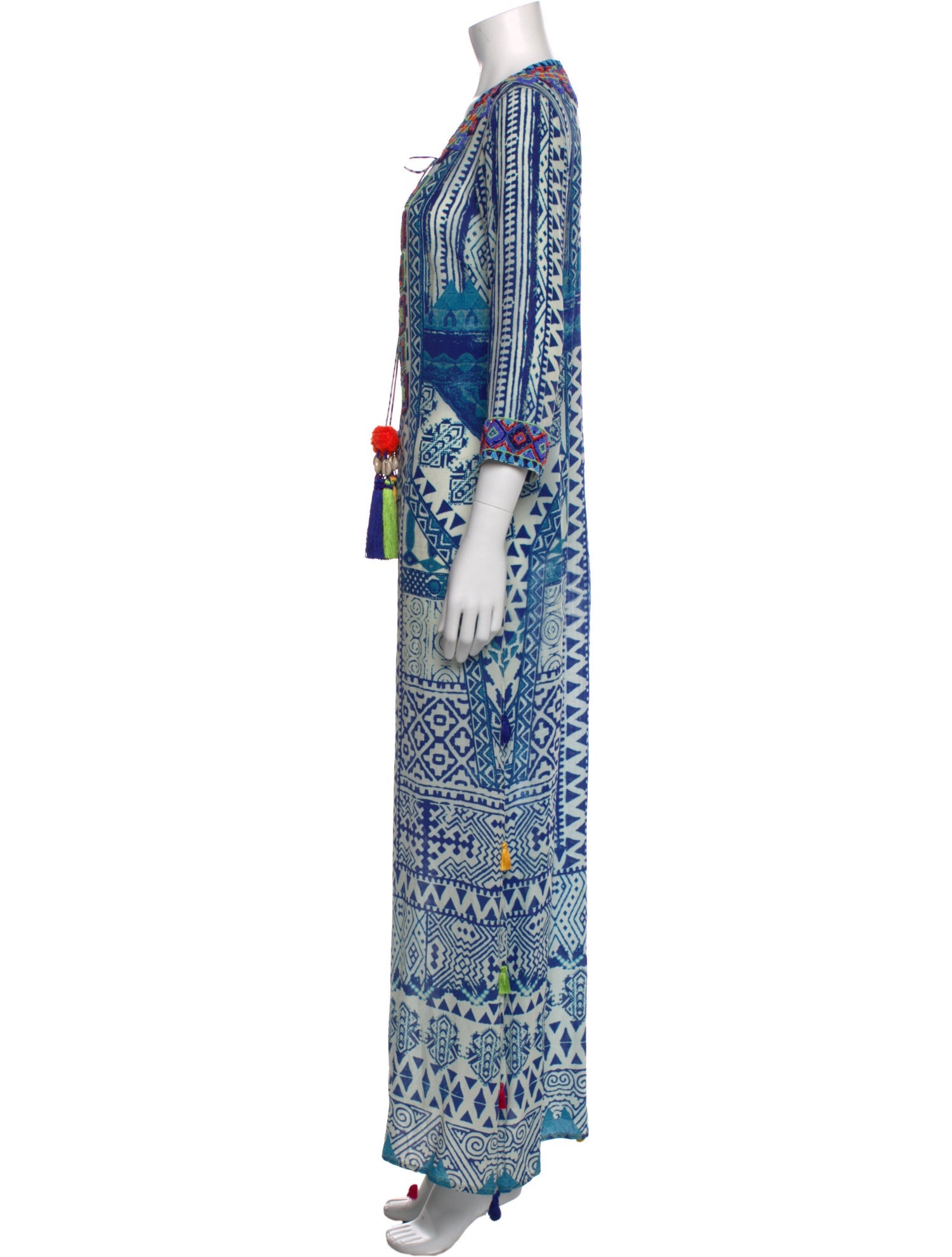 Hemant and Nandita Silk Long Dress