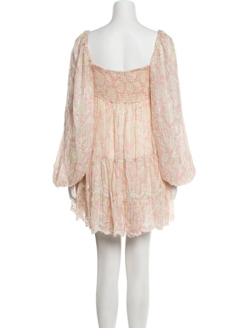 Hemant and Nandita Printed Mini Dress