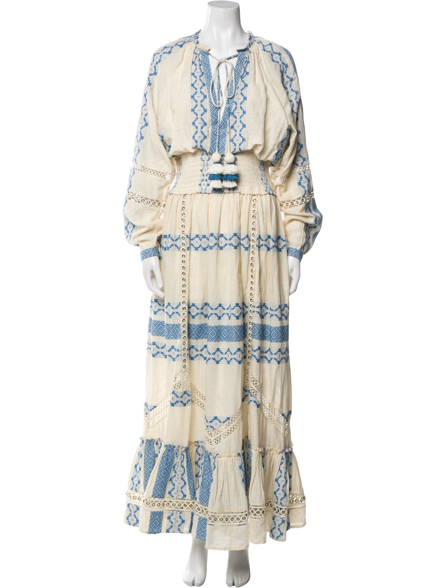 Hemant and Nandita Printed Long Dress