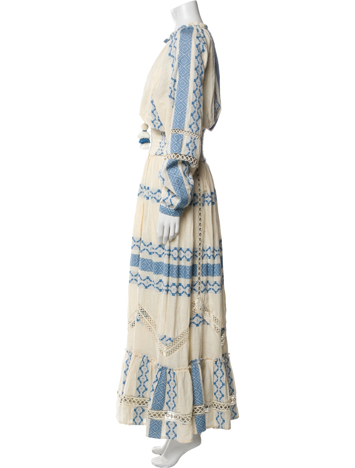 Hemant and Nandita Printed Long Dress